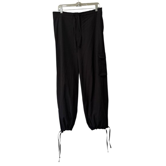 Old Navy Jogger Pants Women Size Medium Pull On Pockets Quick Dry Stretch Tie - Picture 1 of 11